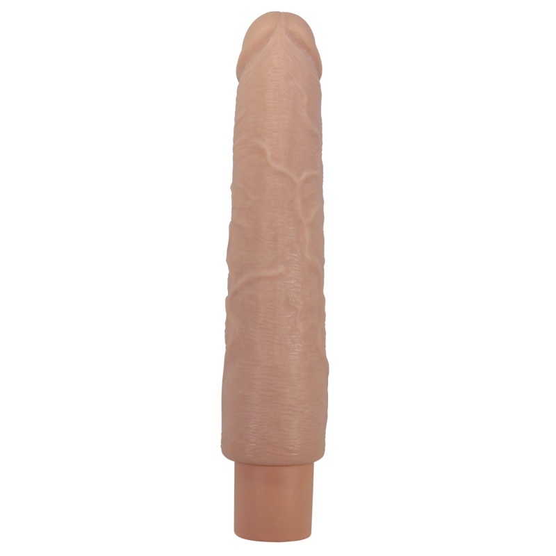 Realistyczny wibrator dildo Soren, 10 trybów wibracji, USB-C, TPE - 5