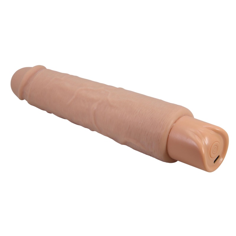 Realistyczny wibrator dildo Soren, 10 trybów wibracji, USB-C, TPE - 7