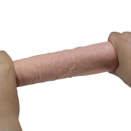 Realistyczny wibrator dildo Soren, 10 trybów wibracji, USB-C, TPE - 8
