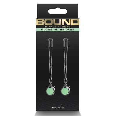 BOUND NIPPLE CLAMPS G1 GUNMETAL - 1