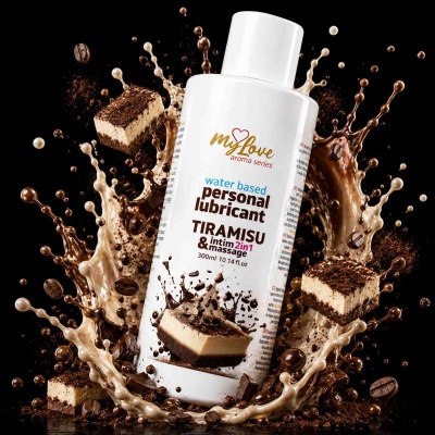 MyLove Lubrykant 2w1 Aroma Series Tiramisu 300 ml - 1 2