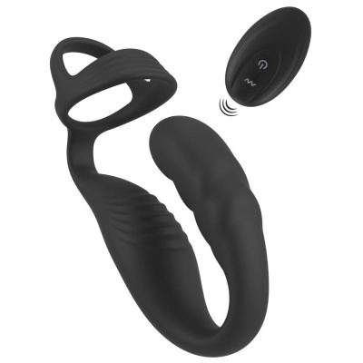 Rebel Cock Ring w RC Prostate - 1 2