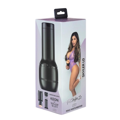 Masturbator Feel Skyler Lo - anatomiczny odlew waginy z TPE, długość 22,4 cm - 1