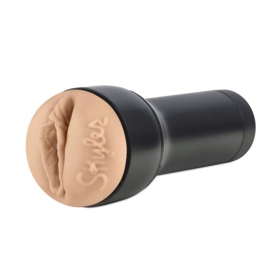 Masturbator Feel Skyler Lo - anatomiczny odlew waginy z TPE, długość 22,4 cm - 1 2