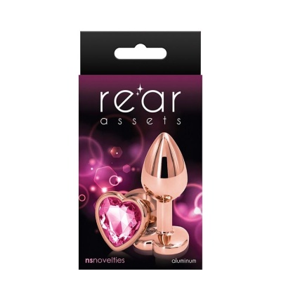 REAR ASSETS ROSE GOLD HEART S PINK - 1