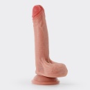 Dildo silikonowe Inviktus 7 - 19 cm, kolor cielisty - 1