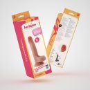 Dildo silikonowe Inviktus 7 - 19 cm, kolor cielisty - 9
