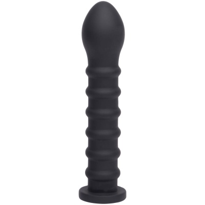 Dildo Easy-Lock żebrowane 19 cm - 1