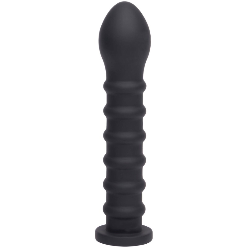 Dildo Easy-Lock żebrowane 19 cm - 1