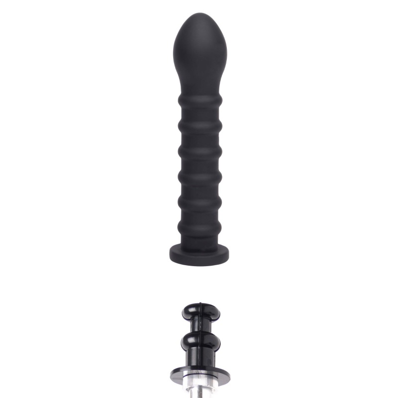 Dildo Easy-Lock żebrowane 19 cm - 3