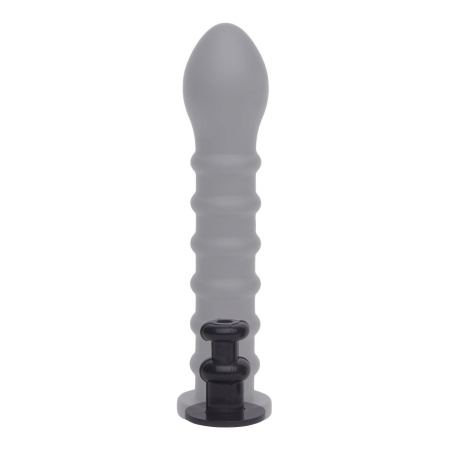 Dildo Easy-Lock żebrowane 19 cm - 4