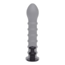 Dildo Easy-Lock żebrowane 19 cm - 4
