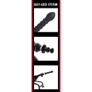 Dildo Easy-Lock żebrowane 19 cm - 5