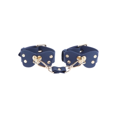 Silicone Wrist Cufs Set Blue - 4