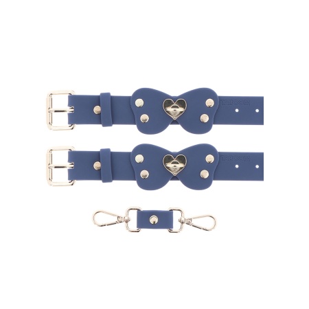 Silicone Wrist Cufs Set Blue - 6