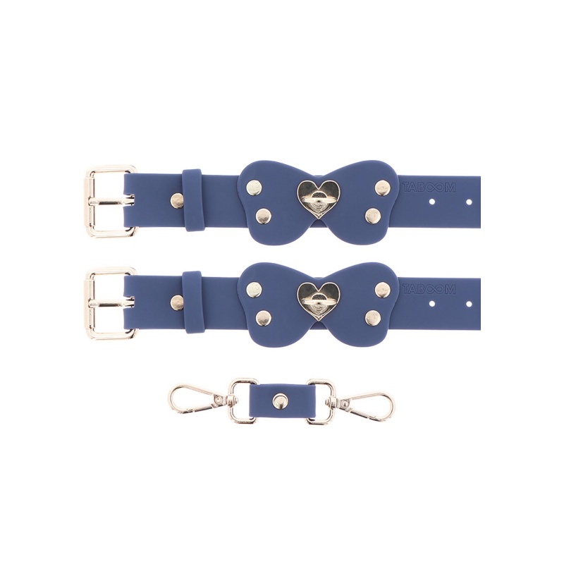 Silicone Wrist Cufs Set Blue - 13