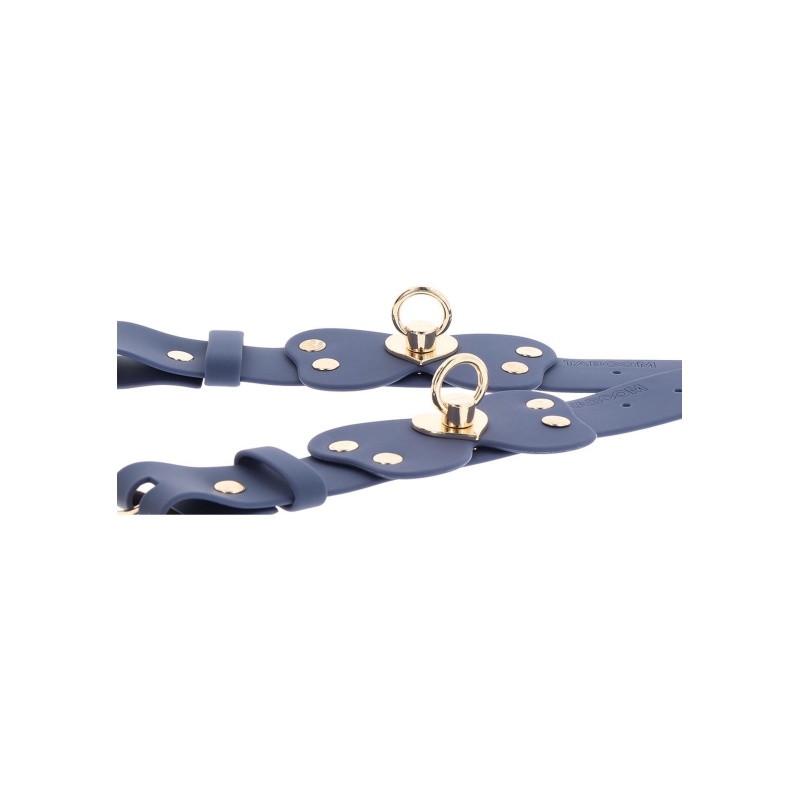 Silicone Wrist Cufs Set Blue - 14