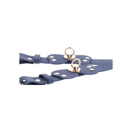 Silicone Wrist Cufs Set Blue - 14