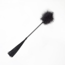 BLACK FEATHER TICKLER & WHIP - 1