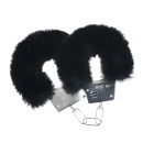 Classic Fluffy Handcuffs - Black - 3