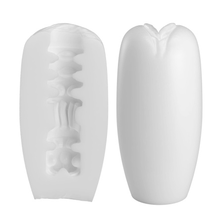 Masturbator Catherine Caspar z elastyczną nakładką TPR (8,5 cm) - 5