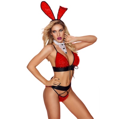 BUNNY OUTFIT 5 PCS ROUG TU (Size: TU) - 1