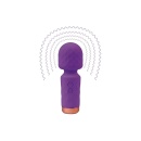 Mini różdżka do masażu Eros – 10 trybów wibracji, silikon medyczny, 11,5 × 4,5 cm - 4