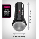 Masturbator WetStroker Slide XXL Fros – TPR aktywowany wodą, regulowany ssak, 26 cm - 5