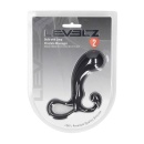 Bulb with Loop Silicone Prostate Massager - M - Black - 2