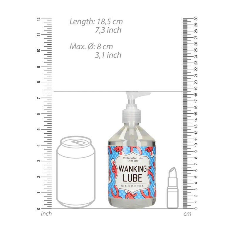 WANKING LUBE - Masturbation Lubricant - 500 ml - 4