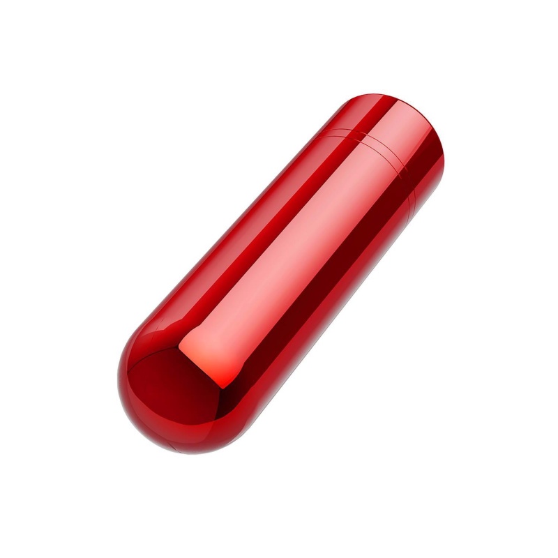 Wibrator mini bullet Cherry - ładowanie USB, długość 6,3 cm - 4