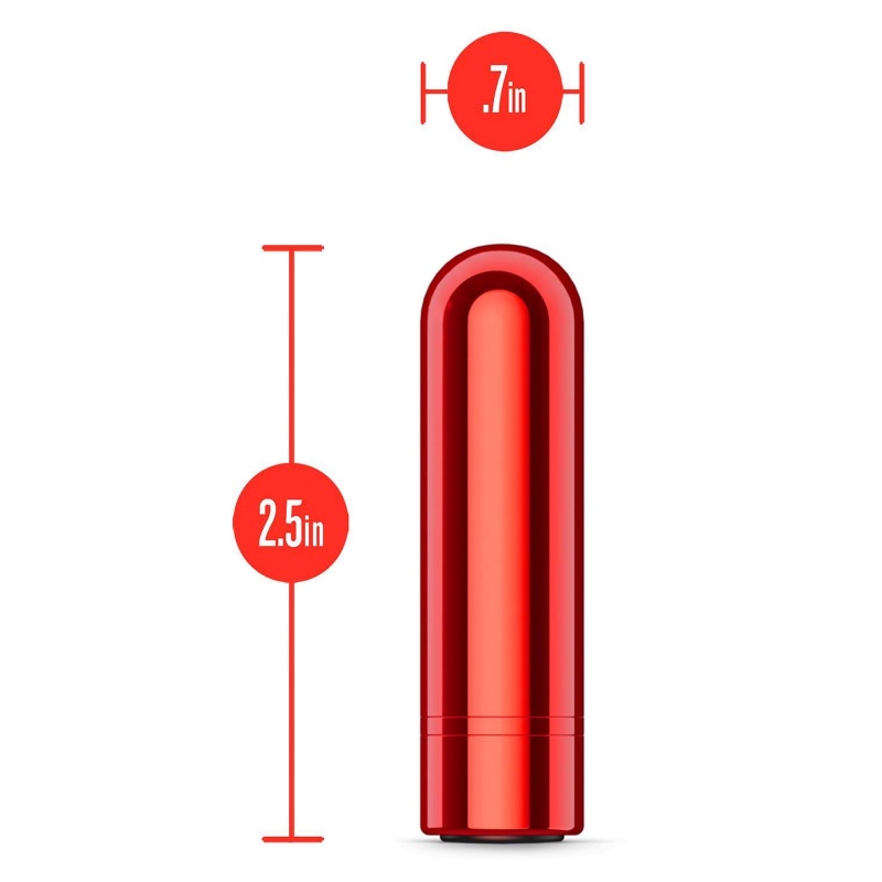 Wibrator mini bullet Cherry - ładowanie USB, długość 6,3 cm - 5