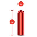 Wibrator mini bullet Cherry - ładowanie USB, długość 6,3 cm - 5