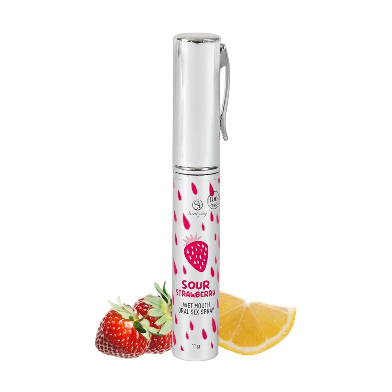 SOUR STRAWBERRY WET MOUTH ORAL SEX SPRAY - 5