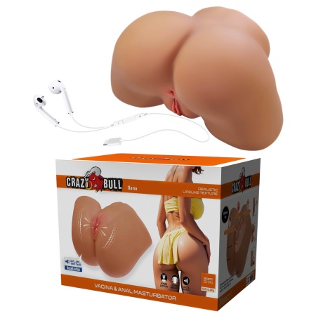 Masturbator Ilana z realistyczną miednicą TPE - 35×25×20 cm - 1
