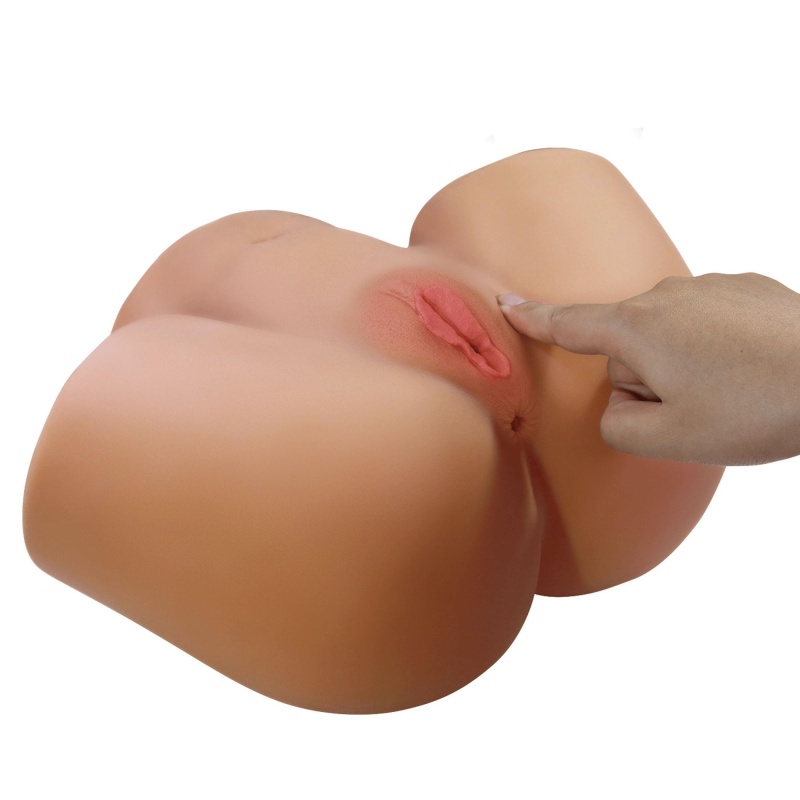 Masturbator Ilana z realistyczną miednicą TPE - 35×25×20 cm - 7