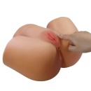 Masturbator Ilana z realistyczną miednicą TPE - 35×25×20 cm - 7