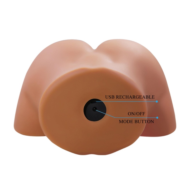 Masturbator Ilana z realistyczną miednicą TPE - 35×25×20 cm - 10