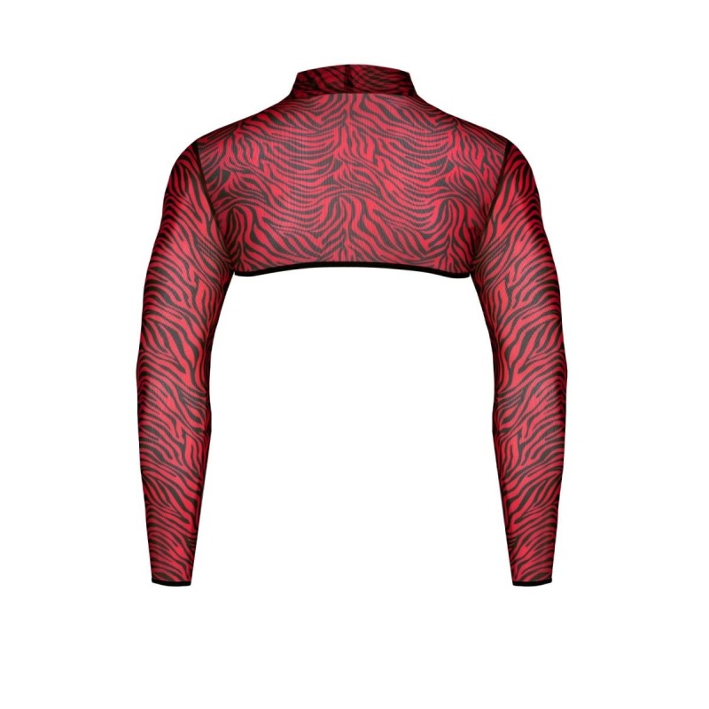 Krótki top, z długimi rękawami - XL - 6