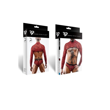 Krótki top, z długimi rękawami - XL - 7
