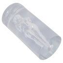 Masturbator Female Shaped Tunnel TPE przezroczysty 14,2 cm, Ø wewn. 1 cm - 7