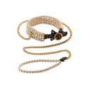 GUILTY PLEASURE LUMINIOUS PEARL LEASH AND COLLAR - 2