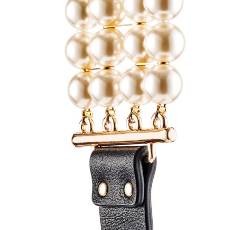 GUILTY PLEASURE LUMINIOUS PEARL LEASH AND COLLAR - 4