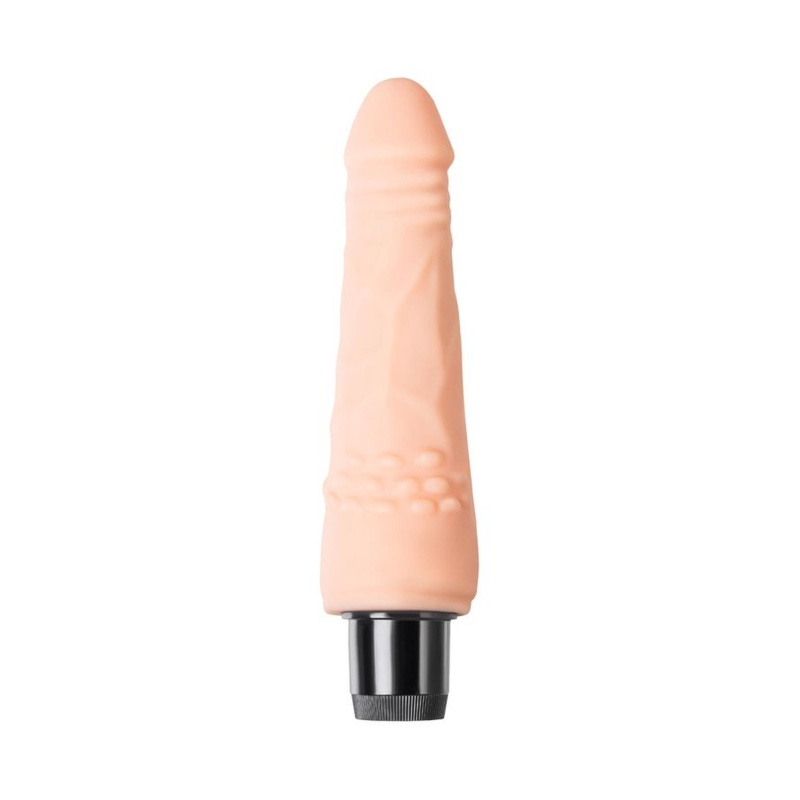 Wibrator Realistic Multi-Speed TPE 15,5 cm z regulacją pokrętłem - 2