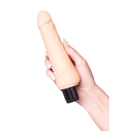 Wibrator Realistic Multi-Speed TPE 15,5 cm z regulacją pokrętłem - 4