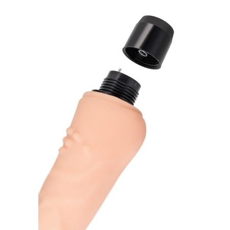 Wibrator Realistic Multi-Speed TPE 15,5 cm z regulacją pokrętłem - 5