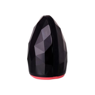 EROTIST Magma Rechargeable masturbator with heating, Silicone, Black, 12 cm - 1 2