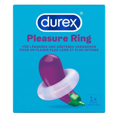 Pleasure Ring – elastyczny silikonowy pierścień na penisa, średnica wewnętrzna 1,6 cm, grubość ścianki 1,2 cm - 1