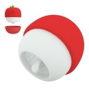 Stymulator łechtaczki Apple Secret z ruchomym języczkiem, 5,9 cm - 2