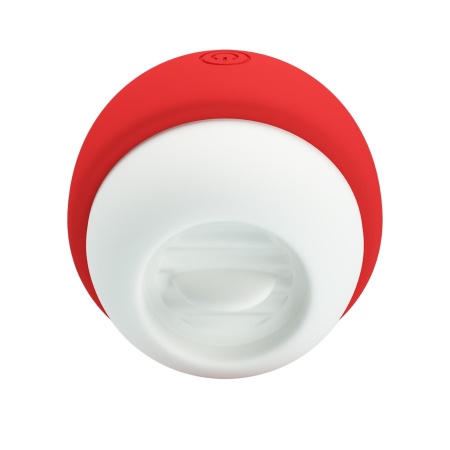 Stymulator łechtaczki Apple Secret z ruchomym języczkiem, 5,9 cm - 6